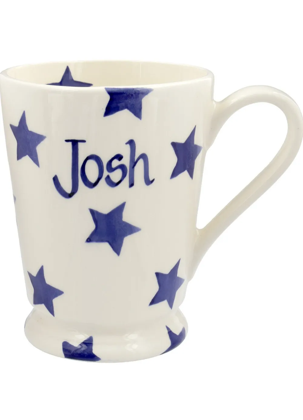 Personalised Blue Star Cocoa Mug
