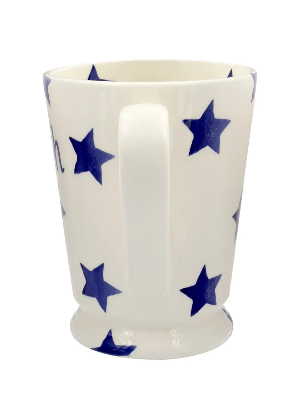 Personalised Blue Star Cocoa Mug