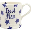 Personalised Blue Star Large Mug