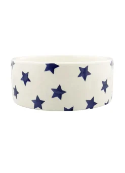 Personalised Blue Star Large Pet Bowl