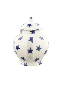 Personalised Blue Star 4 Mug Teapot