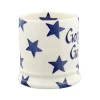 Personalised Blue Star 1/2 Pint Mug