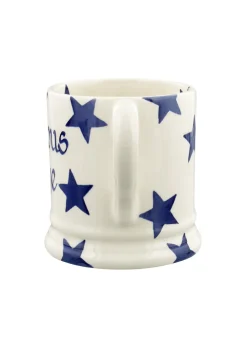 Personalised Blue Star 1/2 Pint Mug