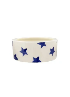 Personalised Blue Star Small Pet Bowl