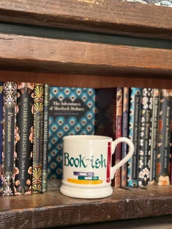 Personalised Book Worm 1/2 Pint Mug