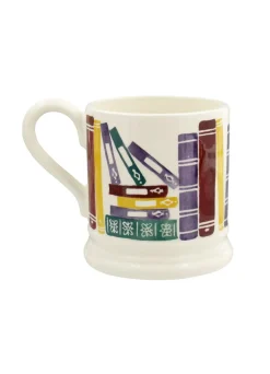 Personalised Book Worm 1/2 Pint Mug