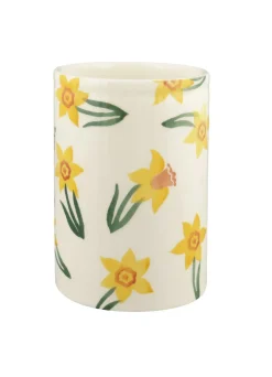 Personalised Daffodils Medium Vase