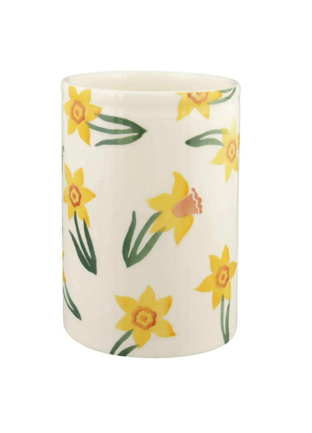 Personalised Daffodils Medium Vase
