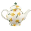 Personalised Daffodils 4 Mug Teapot