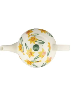 Personalised Daffodils 4 Mug Teapot