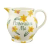 Personalised Daffodils 3 Pint Jug