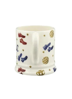 Personalised Football 1/2 Pint Mug