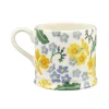 Personalised Forget Me Not & Primrose Small Mug