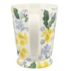 Personalised Forget Me Not & Primrose Cocoa Mug