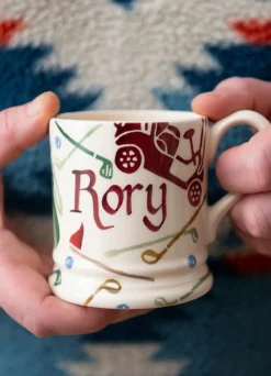 Personalised Golf 1/2 Pint Mug