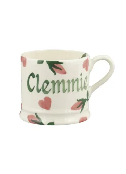 Personalised Little Rose Bud Small Mug