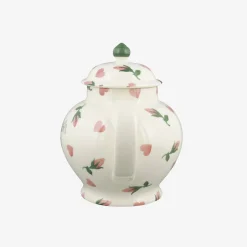 Personalised Little Rose Bud 4 Mug Teapot