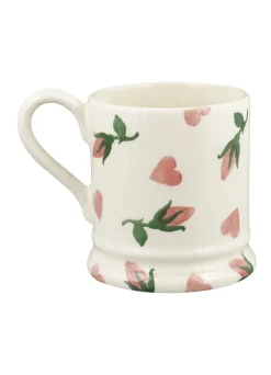 Personalised Little Rose Bud 1/2 Pint Mug