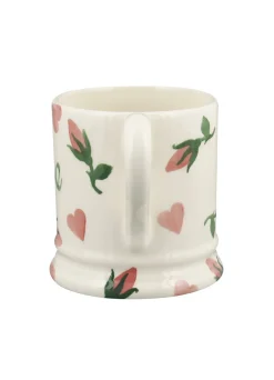 Personalised Little Rose Bud 1/2 Pint Mug