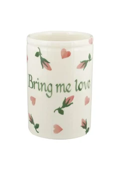 Personalised Little Rose Bud Medium Vase
