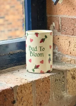 Personalised Little Rose Bud Medium Vase