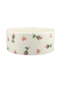 Personalised Little Rose Bud Large Pet Bowl