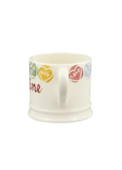 Personalised Love Hearts Small Mug