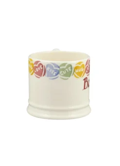 Personalised Love Hearts Small Mug