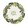 Personalised Oak Medium Dinner Plate, 8.5 Inch