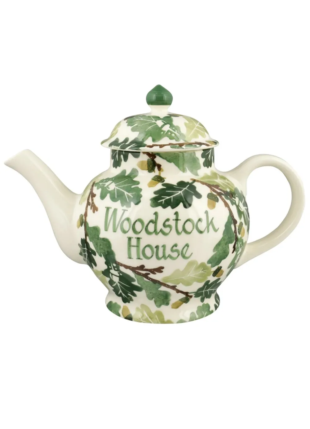 Personalised Oak 4 Mug Teapot