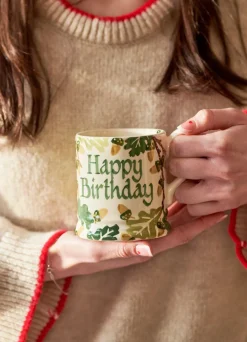 Personalised Oak 1/2 Pint Mug