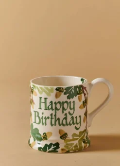 Personalised Oak 1/2 Pint Mug