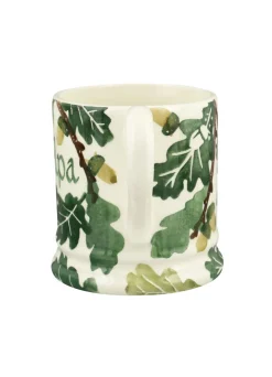 Personalised Oak 1/2 Pint Mug