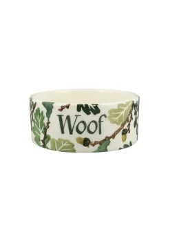 Personalised Oak Small Pet Bowl