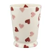 Personalised Pink Hearts Cocoa Mug