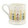Personalised Polka Candles 1/2 Pint Mug