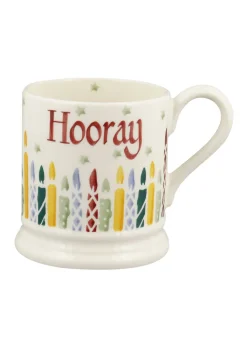 Personalised Polka Candles 1/2 Pint Mug