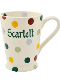 Personalised Polka Dot Cocoa Mug