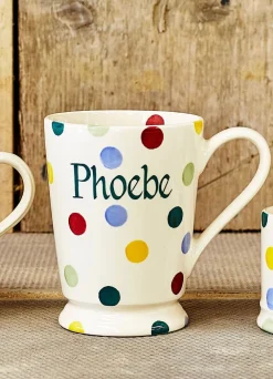 Personalised Polka Dot Cocoa Mug
