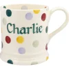 Personalised Polka Dot Large Mug