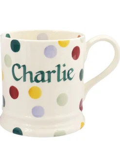 Personalised Polka Dot Large Mug