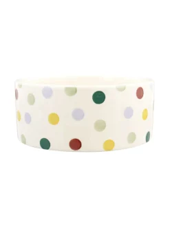 Personalised Polka Dot Large Pet Bowl