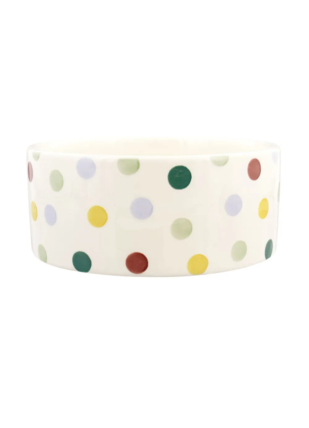 Personalised Polka Dot Large Pet Bowl