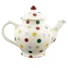 Personalised Polka Dot 4 Mug Teapot