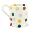 Personalised Polka Dot 1/2 Pint Mug