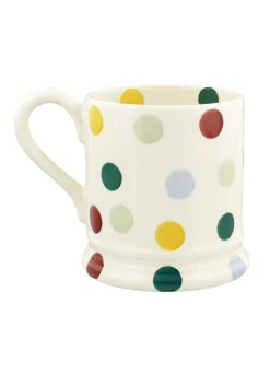 Personalised Polka Dot 1/2 Pint Mug