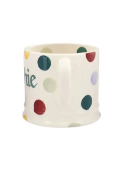 Personalised Polka Dot Small Mug