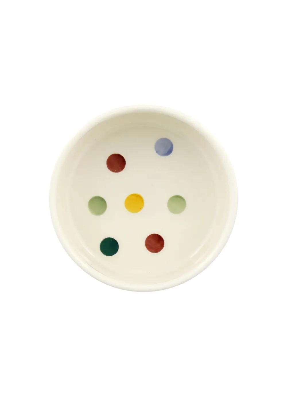 Personalised Polka Dot Small Pet Bowl