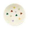 Personalised Polka Hearts Large Pet Bowl