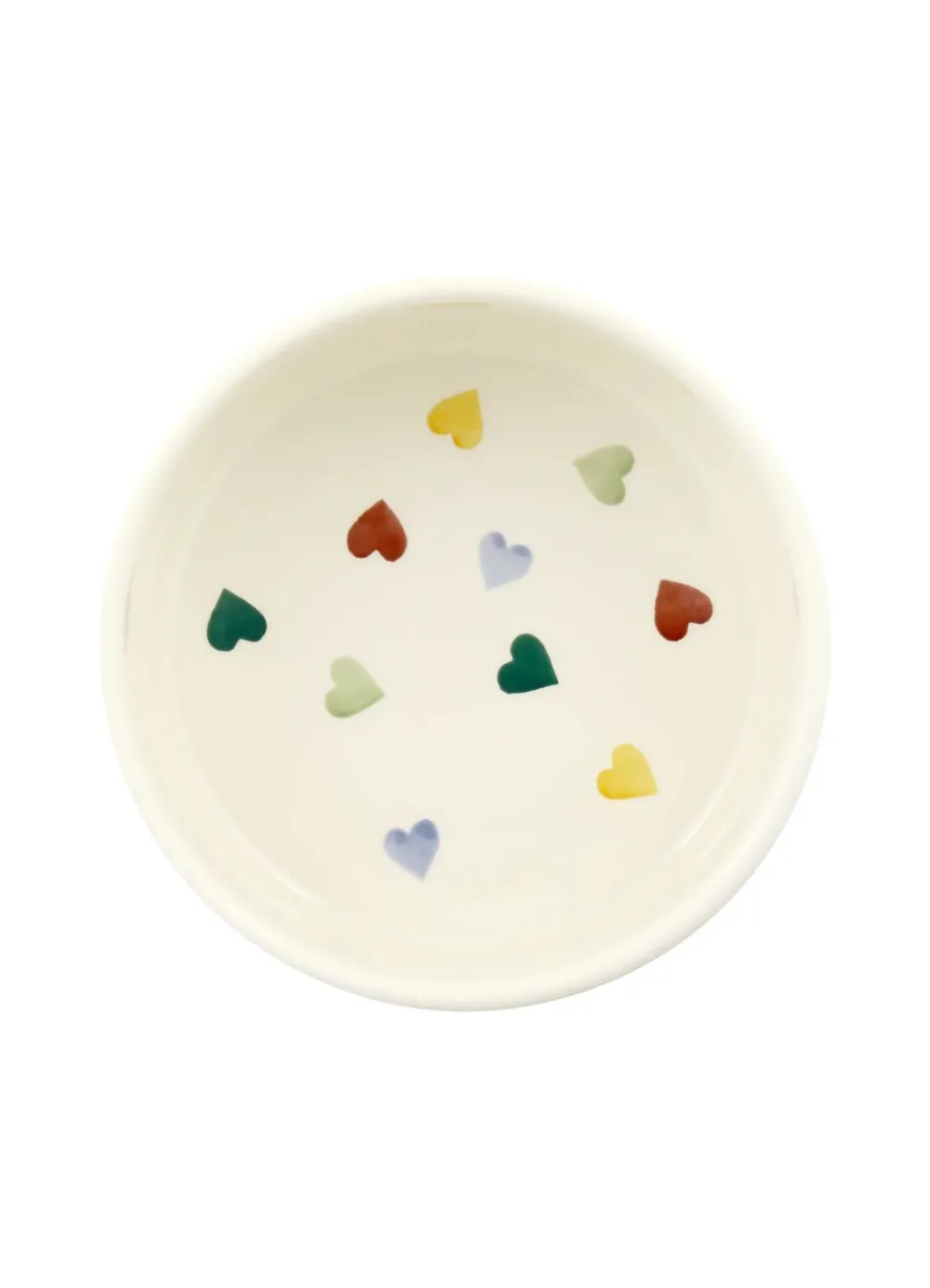 Personalised Polka Hearts Large Pet Bowl
